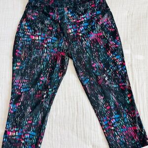 Danskin Black and Multicolor Woman’s Leggings